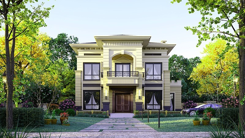 铜仁中式合院住宅，开放庭院与邻里乡亲更亲近